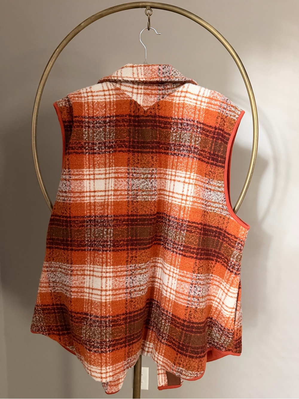 Free People Wrapped Up Blanket Vest in Topaz Combo - Picture 7 of 10